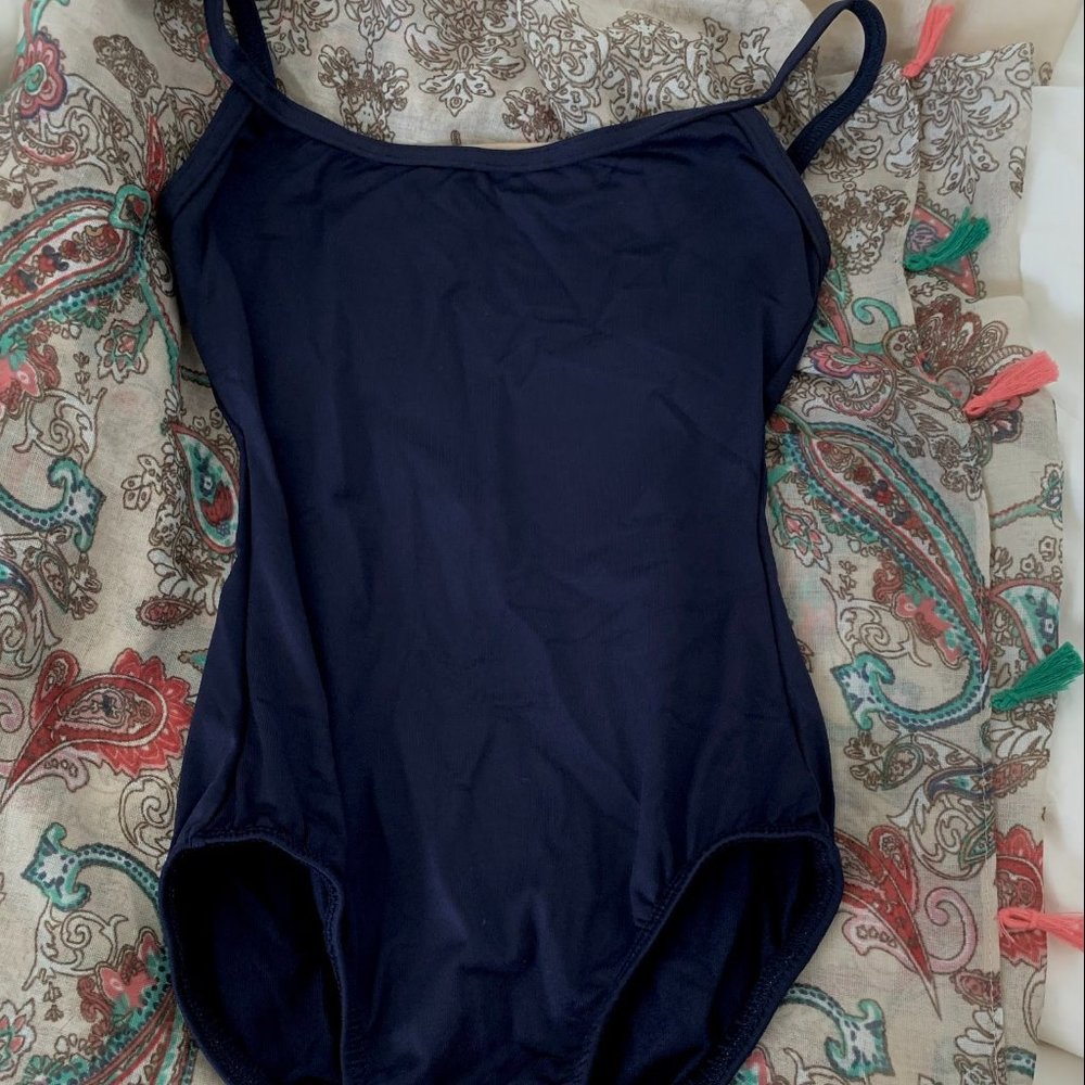 Navy Blue Motionwear Leotard